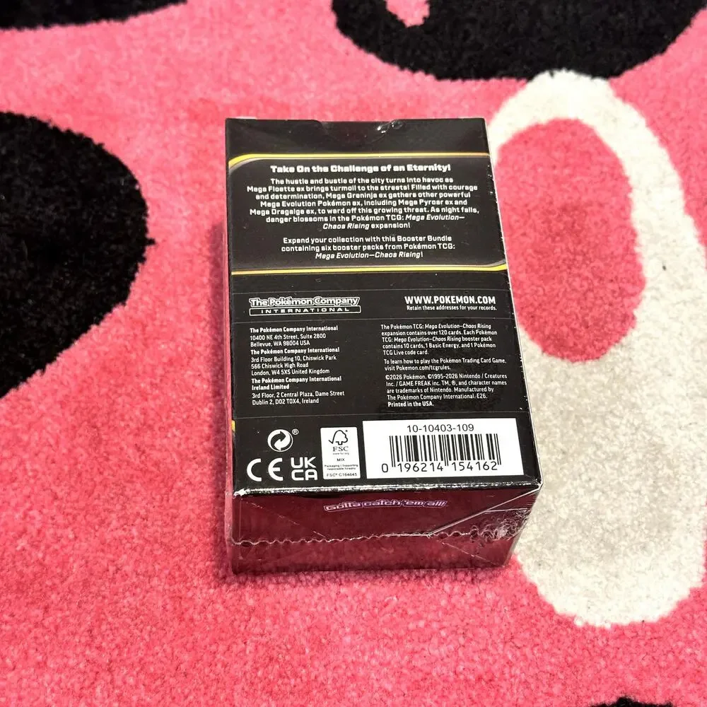 Pokémon Chaos Rising Booster Bundle – Sealed – As Pictured